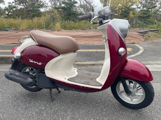151⭐️ビーノ⭐️14165kmオイル交換済み、バッテリー充電済み、クーラント補充、YAMAHA、ヤマハ、バイク、原付