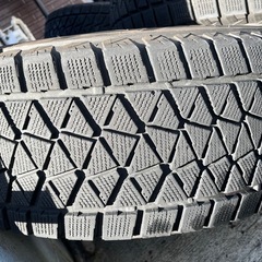 ブリヂストン スタッドレス 265 65 17 アルミホイール 4本 の画像