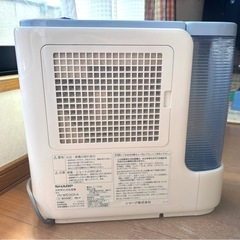 シャープ加湿機の画像