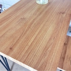 🌿木目調ダイニング2点セット🌿の画像