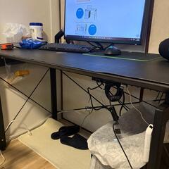 デスクのみ販売｜デスクワゴンセット（サーヤ DBR）ーニトリの画像