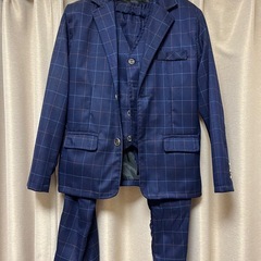 男の子フォーマルスーツ3点セット 160センチの画像