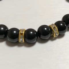 黒翡翠ブレスレットの画像