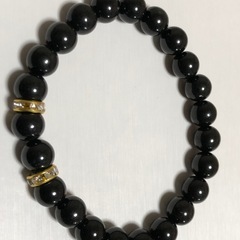 黒翡翠ブレスレットの画像