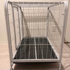 取引中 ドッグケージ 室内 犬小屋 キャスター付きの画像