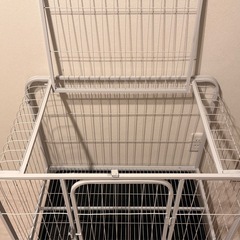 取引中 ドッグケージ 室内 犬小屋 キャスター付きの画像