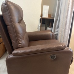 (美品)電動ソファ1人用値下げしました¥15000→9800の画像