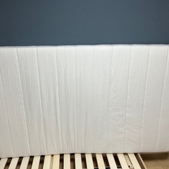 【取りに来ていただける方限定】ニトリ セミダブルベッドとマットレス（中古）お譲りしますの画像