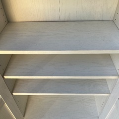 カラーボックス扉付き収納（中古）の画像