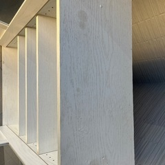 カラーボックス扉付き収納（中古）の画像