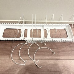 ニトリ　ニトリ　伸縮ザル・ボウル・フライパンスタンド の画像