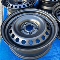 16インチ鉄ちんホイール　5穴  
PCD114.3 の画像