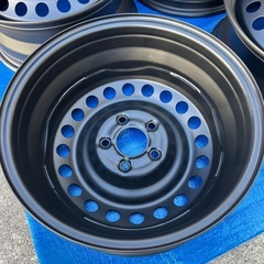 16インチ鉄ちんホイール　5穴  
PCD114.3 の画像