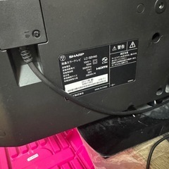 シャープSHARPテレビ32型の画像