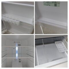 8,000円/01 Panasonic パナソニック 138L 2ドア 右開き ノンフロン冷凍冷蔵庫 NR-B14FW-W マットバニラホワイト 2021年製 通電冷媒確認済みの画像