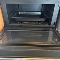 BALMUDA 電子レンジ　黒　  の画像