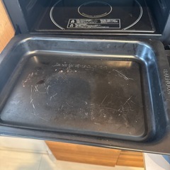 BALMUDA 電子レンジ　黒　  の画像