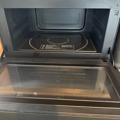 BALMUDA 電子レンジ　黒　  の画像