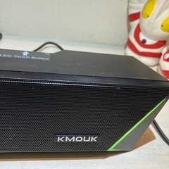 PC スピーカー KMOUK Bluetooth 5.0 USB ゲーミング KM-HSB002 ブラック　の画像