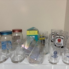 お皿　コップ　グラスの画像