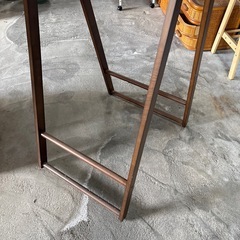 ハンガーラック   ブラウンの画像