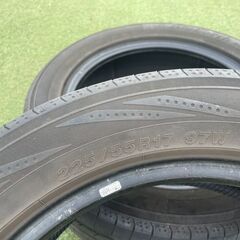 【中古】YOKOHAMA/BLUE EARTS RV02/ 225/55R17/20年製\4本セットの画像
