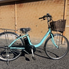 🉐492🉐バッテリー長持ち🉐🉐 パナソニック26インチ電動自転車🈹現車確認🉑の画像