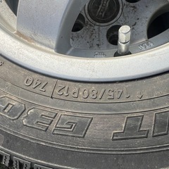 タッドレスタイヤ🛞ホイール4本セットの画像