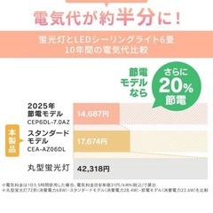 【11／25迄】アイリスオーヤマ　LEDシーリングライトの画像