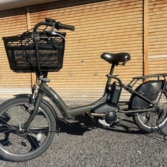 🉐493🉐バッテリー長持ち🉐🉐 YAMAHA PAS  20インチ電動自転車🈹現車確認🉑の画像
