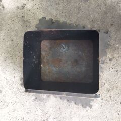 カブ用　リアボックス大　鉄製の画像