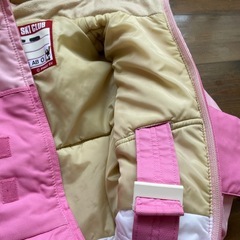 120女の子スキーウェアの画像