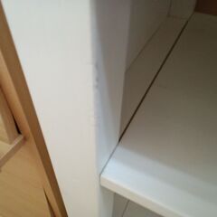 ★リユースのサカイつくば店★TK7402  収納ラック ホワイト H74×D40×W159 クリーニング済みの画像