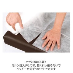 【美品】折りたたみマッサージベッド＋ベッドカバー＋ベッドシートの画像