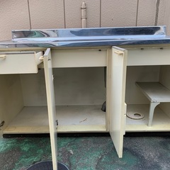 キッチン　シンク　150cmの画像