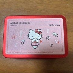 キティちゃんのアルファベットハンコの画像