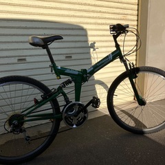 折り畳み自転車の画像