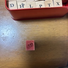 キティちゃんのアルファベットハンコの画像