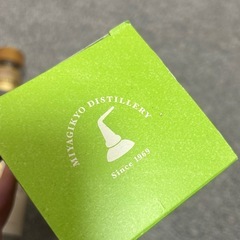 ニッカ　宮城峡蒸溜所限定ブレンデッドウイスキー　500ml 空ボトル　空瓶　空箱の画像