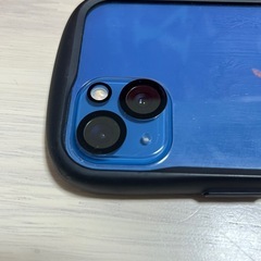 iPhone13 ブルー　iFaceつきの画像