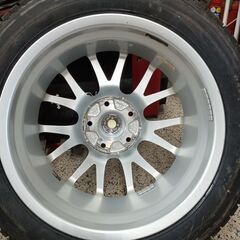 【新品】195/60R17 スタッドレス＋【超美品中古】17インチホイール 60プリウスにの画像