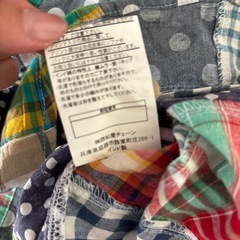 チェック柄Yシャツ　サイズ140の画像