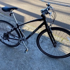 クロスバイク　7段変速  アルミフレーム　キズ錆汚れありの画像