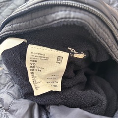 ベビー　厚手カバーオール　サイズ70の画像