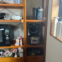 木製ラックの画像