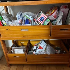 木製ラックの画像