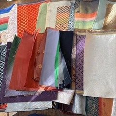 端切れ　たくさん　リメイク　ハンドメイドにの画像