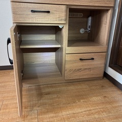 幅80cm×高さ115cmコパン80レンジ台の画像