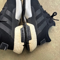 アディダス　スニーカー　黒　26.5cmの画像