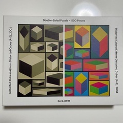 現地受取限定　MOMA アートパズル　額付きの画像